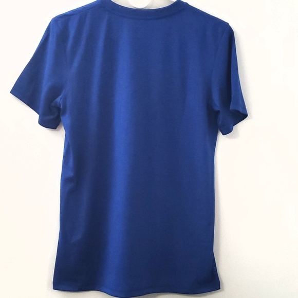 Adidas boys Royal Blue T- shirt - Picture 2 of 2